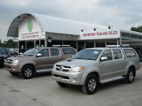 new Toyota Hilux Vigo Double Cab at Thailand's top Toyota Hilux Vigo dealer Soni Motors Thailand