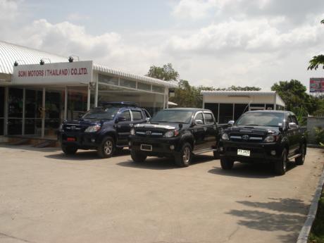 used Toyota Hilux VigoDouble Cab 4x4 G at Thailand's top Toyota new and used Hilux Vigo dealer Soni Motors Thailand